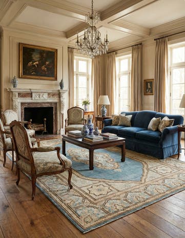 8' 2 x 11' 5 Vintage Royal Rug