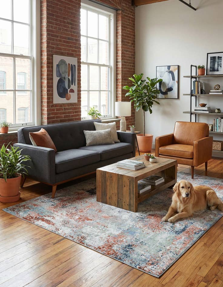 Detail image of 7' 10 x 10' Kamala Washable Rug