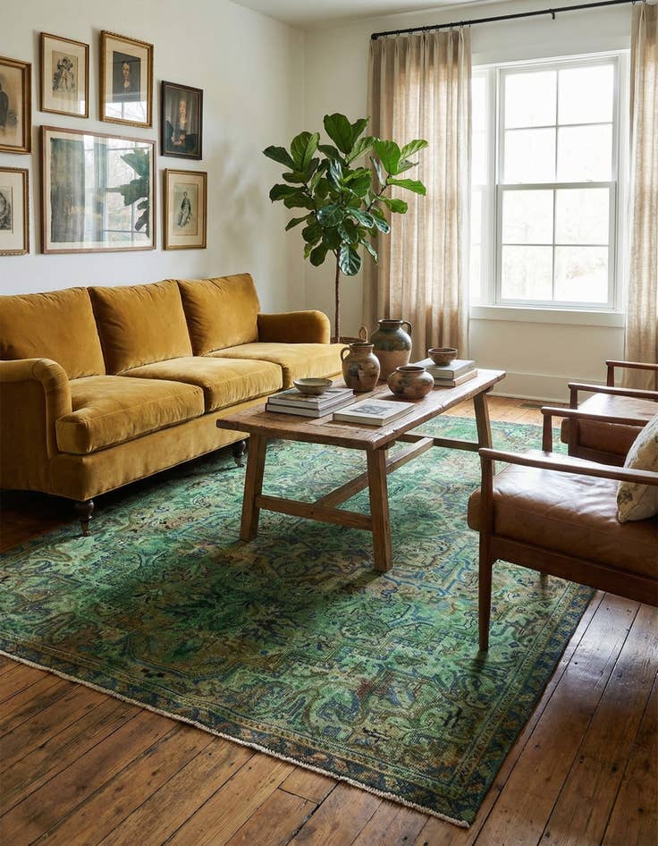 Detail image of 5' x 8' Vintage Rug