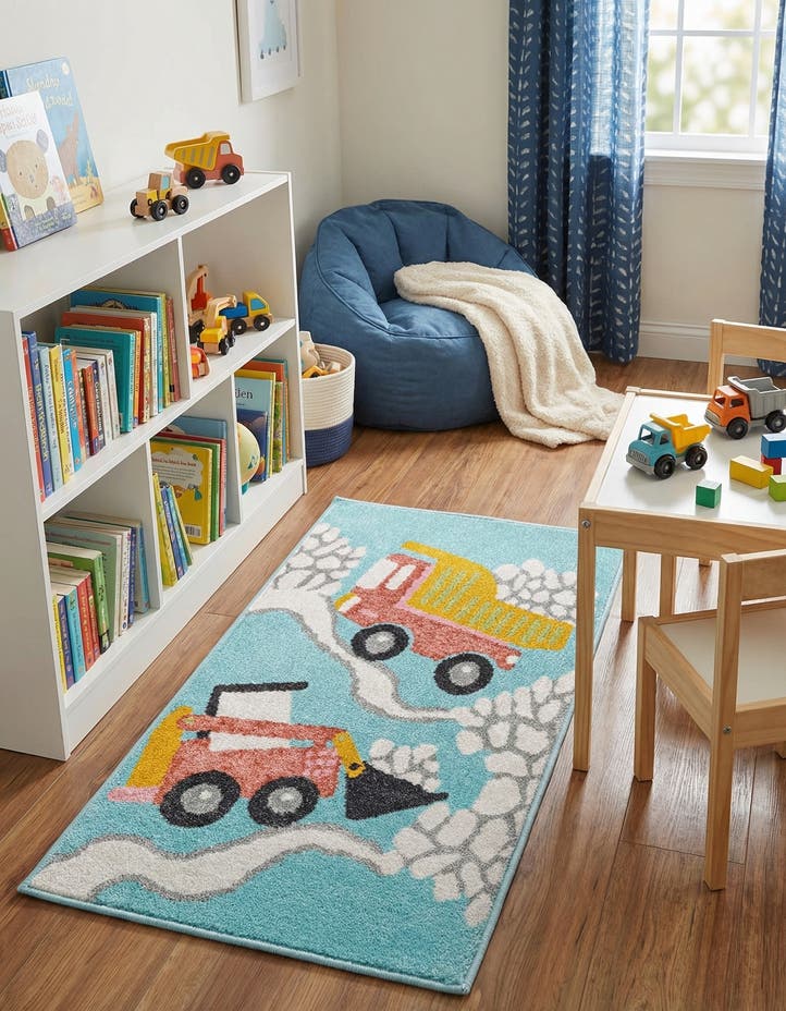 2' 2 x 4' Construction Whimsy Kid...