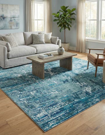 Blue Starlight Rug
