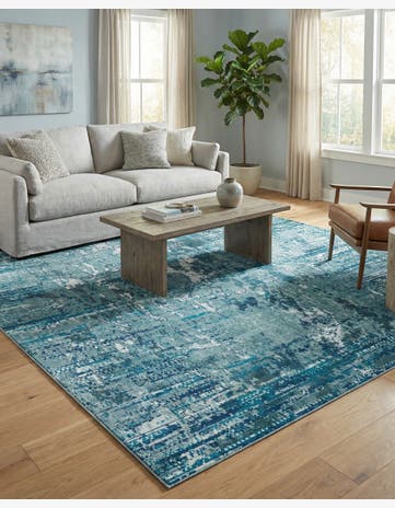Blue Starlight Rug
