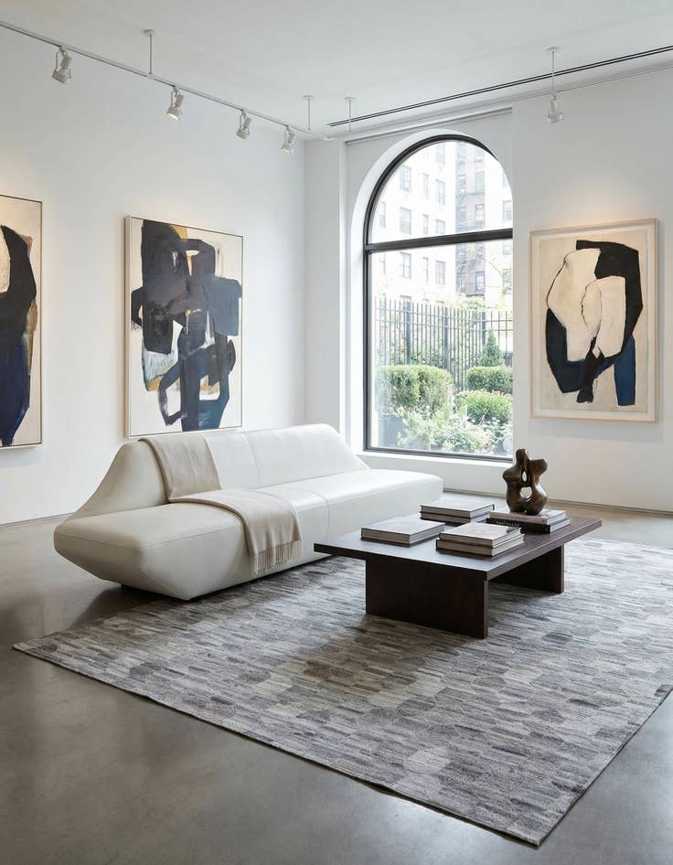 Detail image of  5' 2 x 8' Cowhide Rug