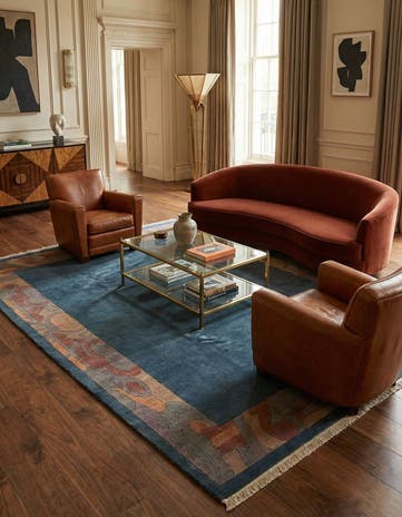 8' 5 x 11' 3 Hand Knotted Nepal Wool Rug