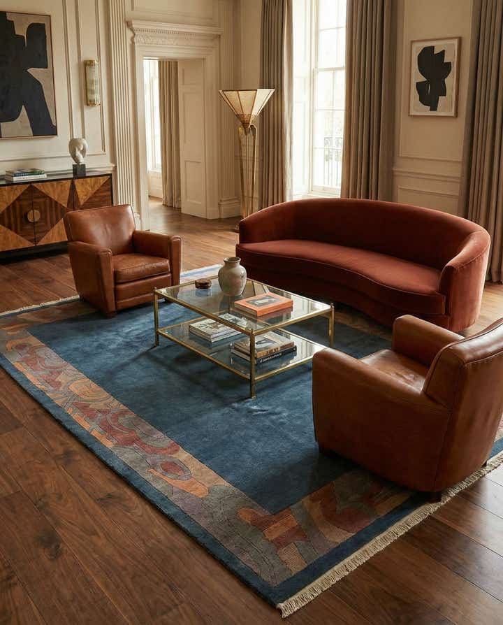 8' 5 x 11' 3 Hand Knotted Nepal Wool Rug