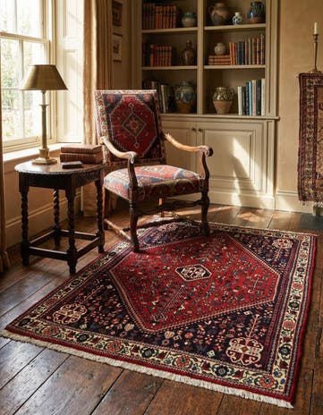 3' 7 x 4' 11 Afshar Rug