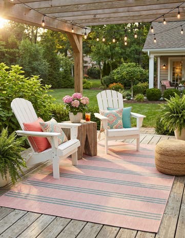 7' x 10' Easy-Clean Jill Zarin Anguilla Indoor / Outdoor Rug