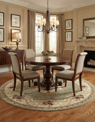 10' x 10' Chateau Round Rug