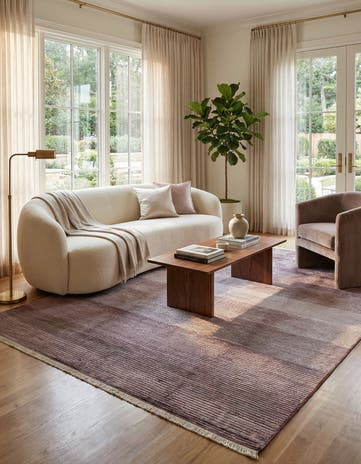 6' 7 x 9' 11 Hand Knotted Darya Wool Rug