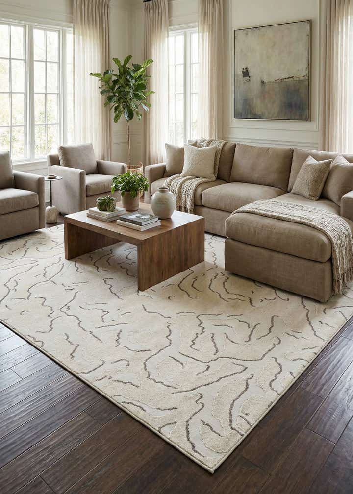 10' x 14' Easy-Clean Sabrina Soto Indoor / Outdoor Rug