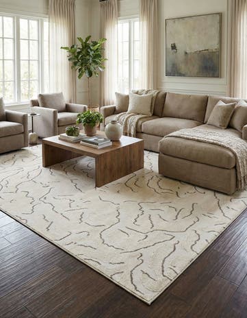 10' x 14' Easy-Clean Sabrina Soto Indoor / Outdoor Rug