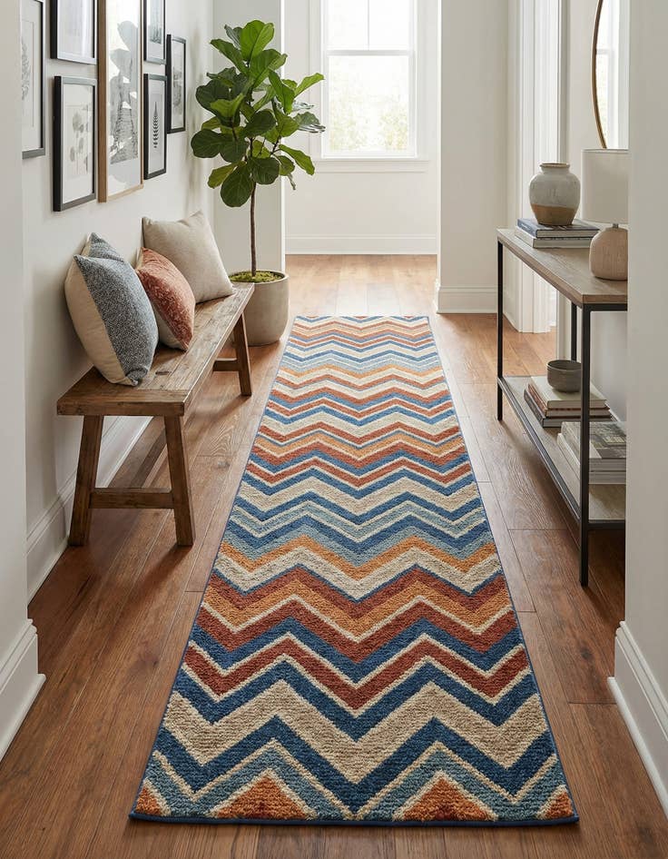 Detail image of 2' 7 x 13' Aramis Runner Rug