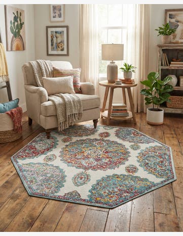 4' x 4' Paragon Octagon Rug