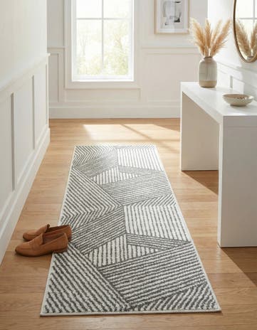 Ivory Oslo Runner Rug
