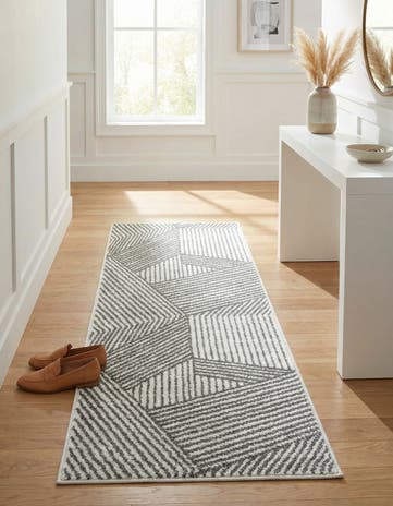 Ivory Oslo Runner Rug