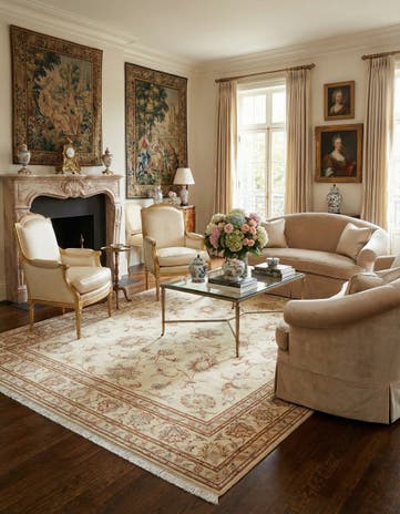 6' 7 x 8' 4 Tabriz Rug