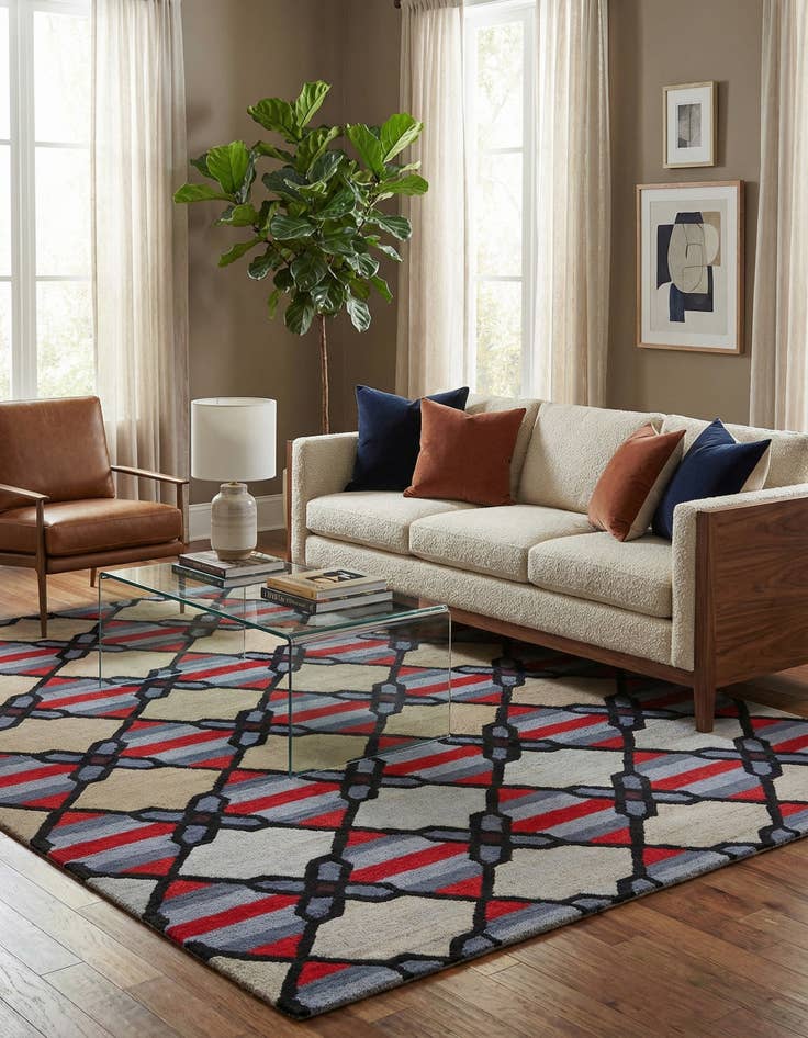 Detail image of 8' x 10' Luna Wool Rug