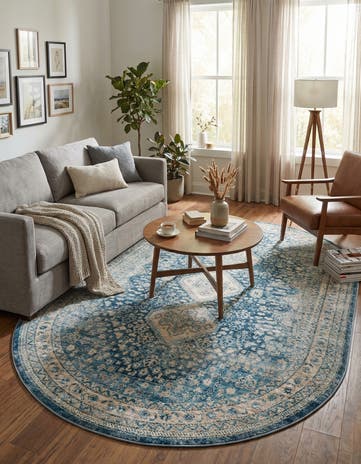 5' 3 x 8' Newport Oval Rug