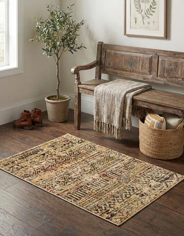 Beige Saturn Rug