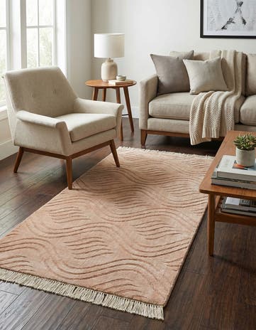 2' 7 x 4' 11 Hand Knotted Darya Wool Rug