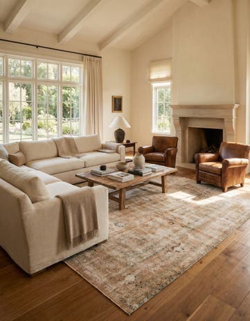 9' 10 x 12' 8 Hand Knotted Ultra Vintage Persian Wool Rug