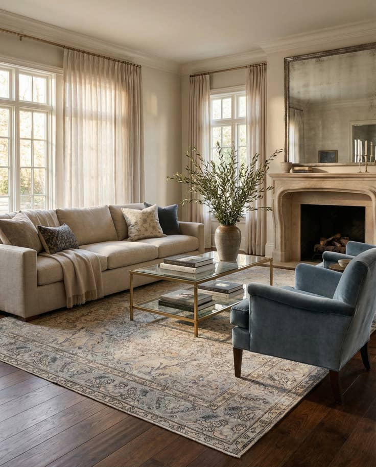 Detail image of 9' 8 x 12' 8 Hand Knotted Ultra Vintage Persian Wool Rug