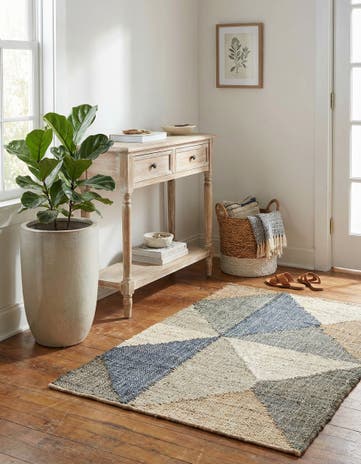 Hand Woven Kala Handwoven Jute Rug