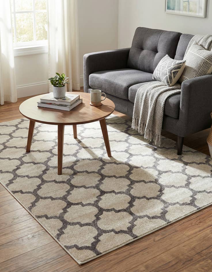 Detail image of  4' x 6' Lattice Rug