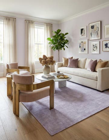 5' 7 x 8' Hand Knotted Darya Wool Rug