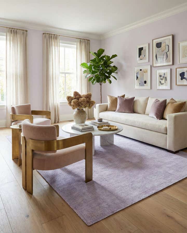 5' 7 x 8' Hand Knotted Darya Wool Rug
