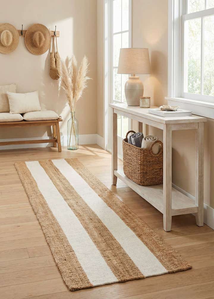 2' 7 x 10' Hand Woven Jill Zarin Hamptons Runner Rug