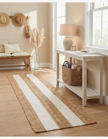 2' 7 x 10' Hand Woven Jill Zarin Hamptons Runner Rug