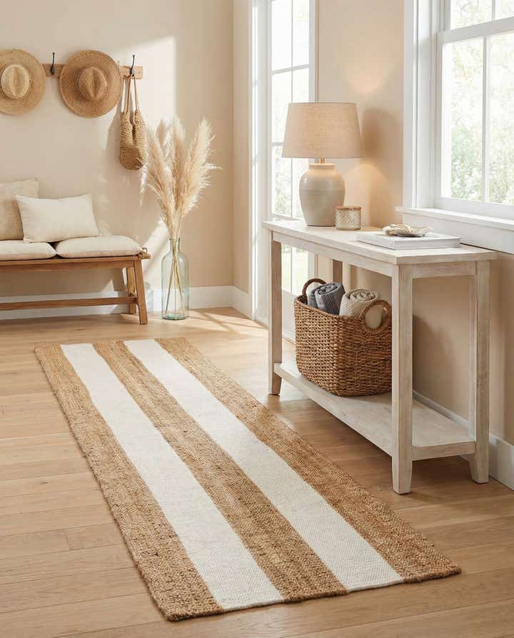 2' 7 x 10' Hand Woven Jill Zarin Hamptons Runner Rug