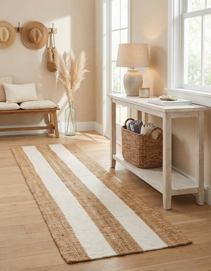 2' 7 x 10' Hand Woven Jill Zarin Hamptons Run...