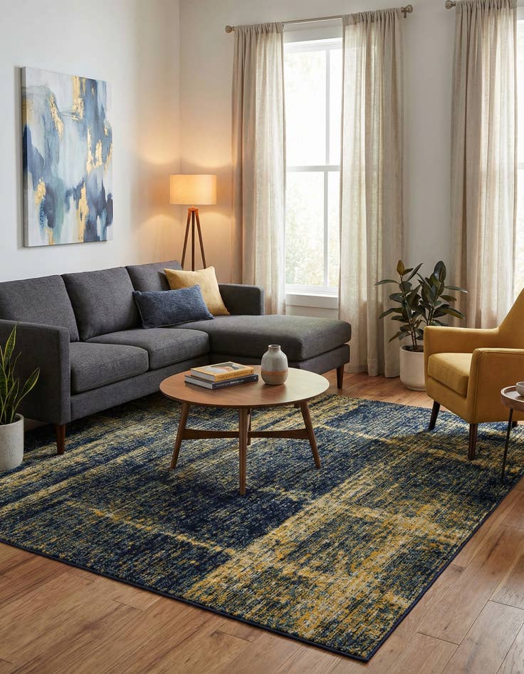 Detail image of 7' 10 x 7' 10 Laguna Square Rug