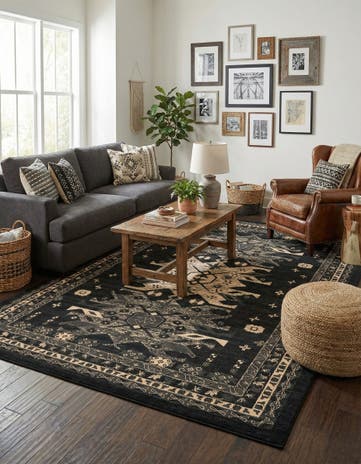 7' x 10' Heris Rug
