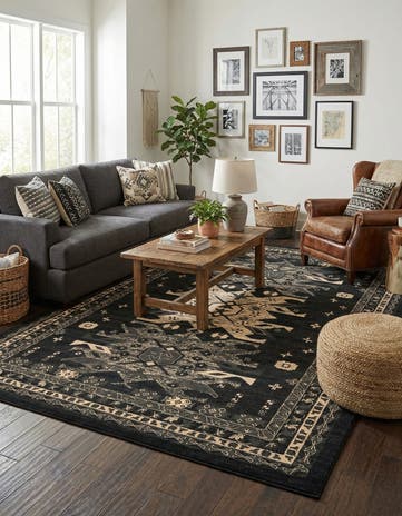 7' x 10' Heris Rug