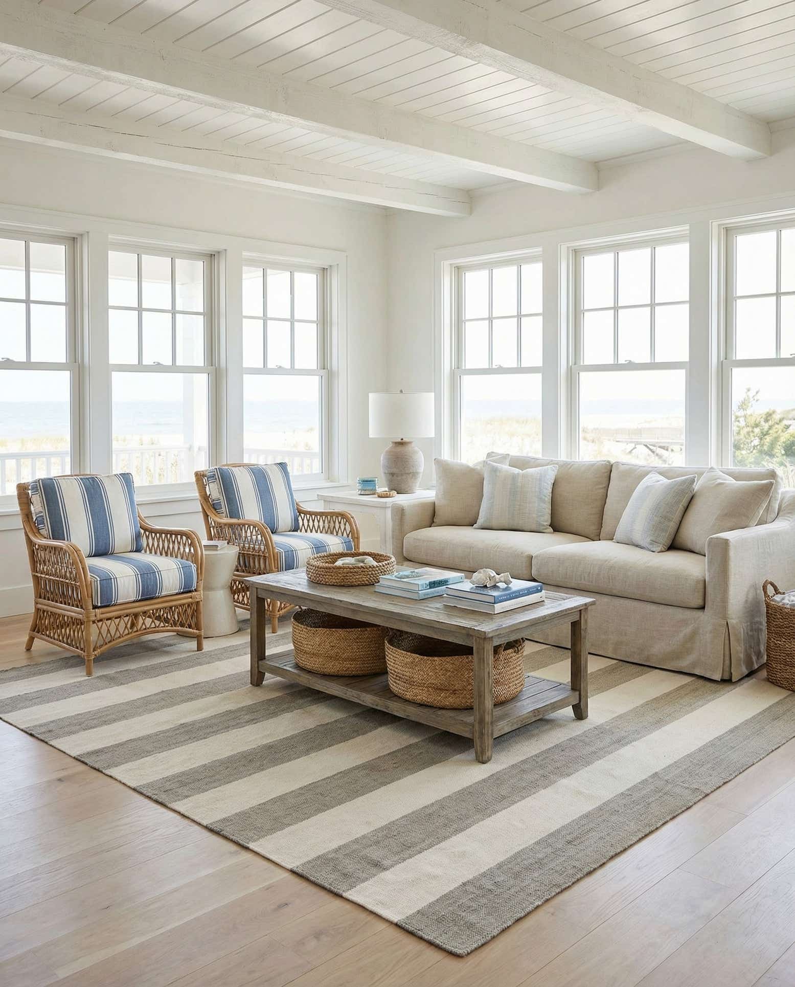 10' x 14' 1 Hand Woven Jill Zarin Hamptons Rug
