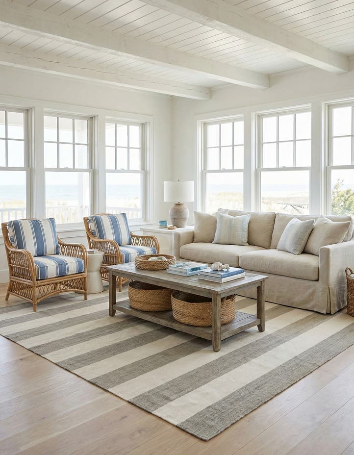 10' x 14' 1 Hand Woven Jill Zarin Hamptons Rug