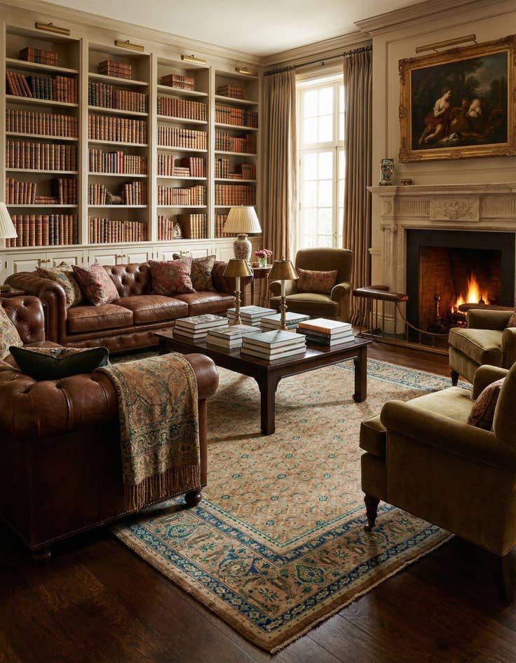 Detail image of 9' 8 x 13' 2  Hand Knotted Farahan Persian Wool Rug