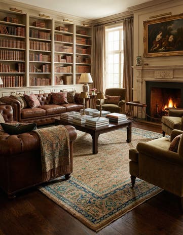 9' 8 x 13' 2 Hand Knotted Farahan Persian Wool Rug
