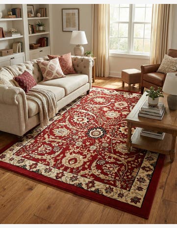 Red Neda Rug