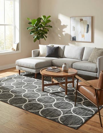 7' 10 x 11' Lattice Trellis Rug
