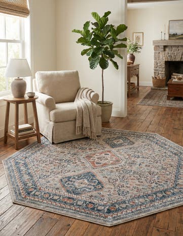 6' x 6' Newport Octagon Rug