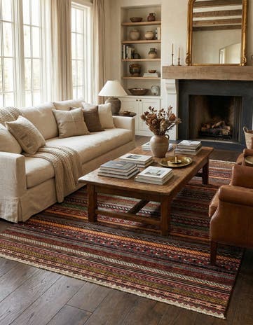 6' 8 x 9' 7 Hand Knotted Ariana Ziegler Rug