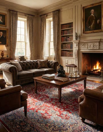 11' 6 x 17' 5 Kerman Wool Rug