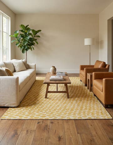 5' 10 x 9' Hand Knotted Darya Wool Rug