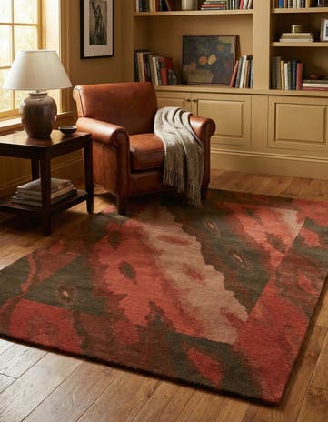 4' x 5' 10 Hand Knotted Nepal Wool Rug