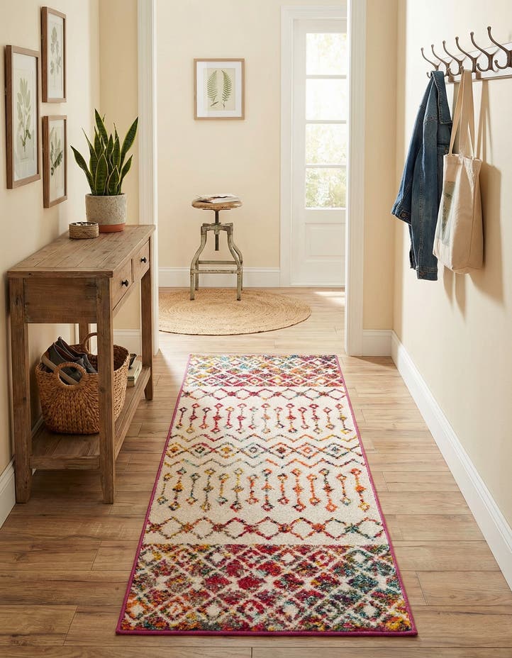 2' x 5' Moroccan Trellis Runner...