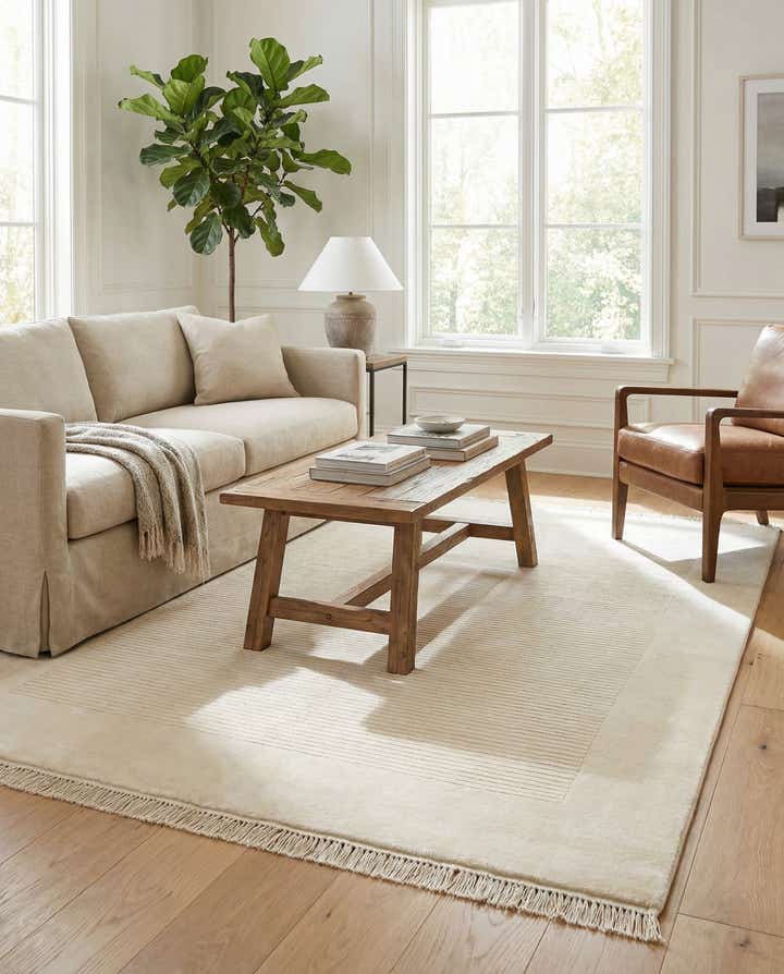 4' 10 x 6' 7 Hand Knotted Darya Wool Rug